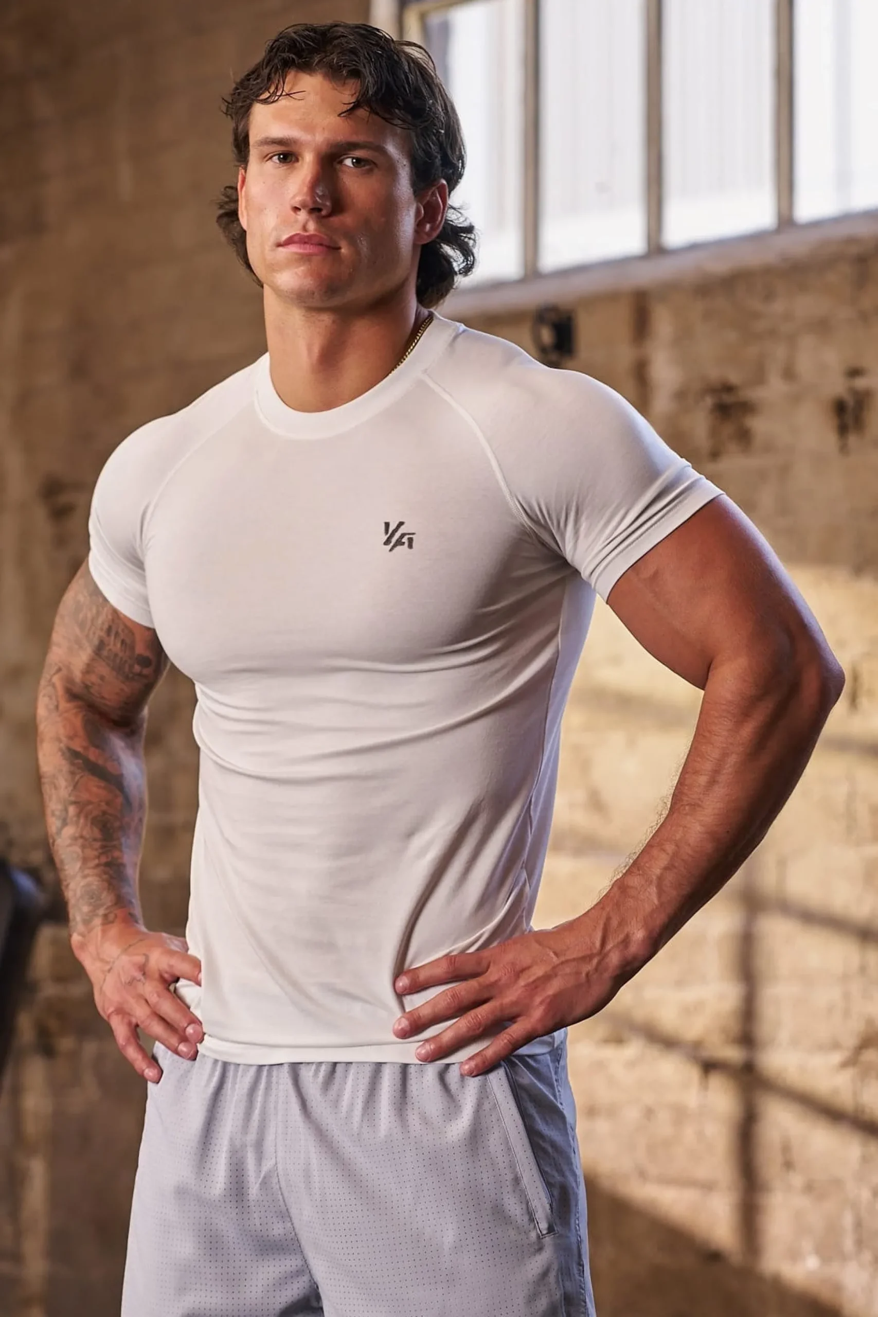 4016 - Natural Cotton Compression Tees