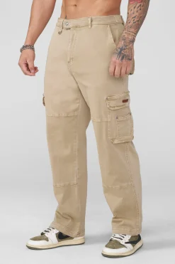 6032 - Old Money Twill Cargo Pants