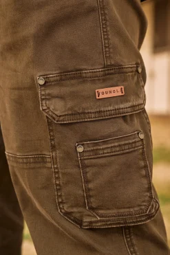 6032 - Old Money Twill Cargo Pants