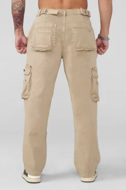 6032 - Old Money Twill Cargo Pants