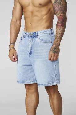 1025 - Phantom Embroidery Jorts
