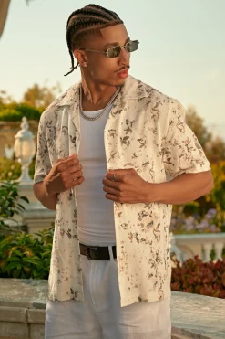 4087 - Riviera Art Button-Ups