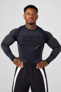 8066 - Superman Compression Longsleeves