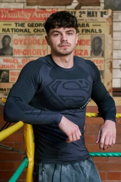 8066 - Superman Compression Longsleeves