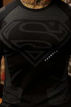 4117 - Superman Compression Tees