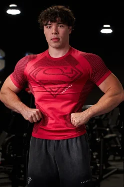4117 - Superman Compression Tees
