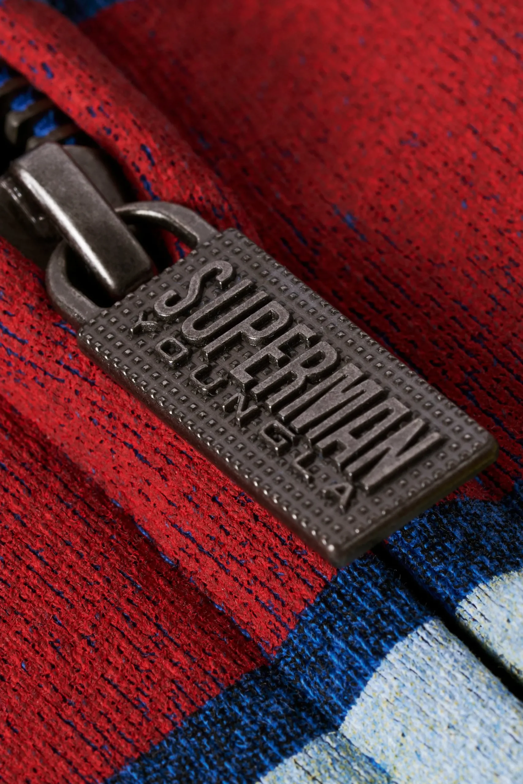5011 - Superman Drip Zip-Ups