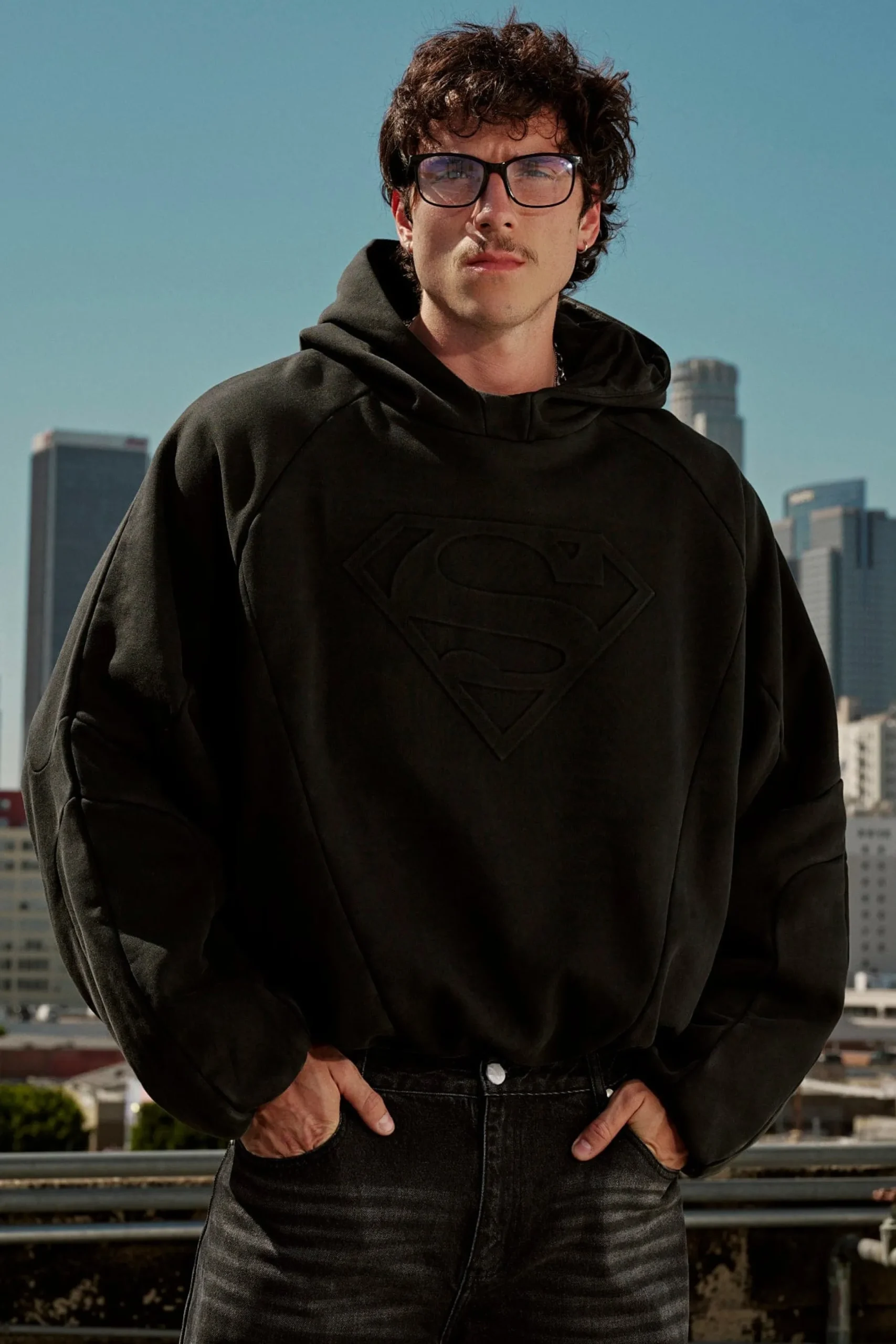 5094 - Superman Shield Hoodies