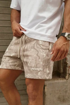 1118 - Tree Camo Cotton Shorts