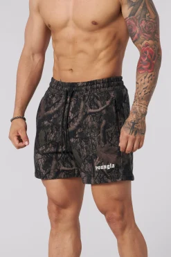 1118 - Tree Camo Cotton Shorts