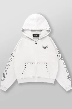 5232 - Tribal Stud Zip-Ups