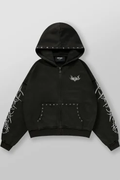 5232 - Tribal Stud Zip-Ups