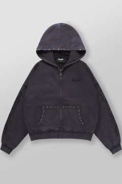 5232 - Tribal Stud Zip-Ups
