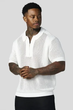 4308 - Upscale Crochet Polos