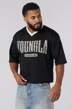 4187 - Varsity Football Cropped Jersey