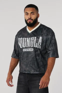 4187 - Varsity Football Cropped Jersey