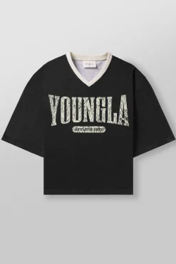 4187 - Varsity Football Cropped Jersey