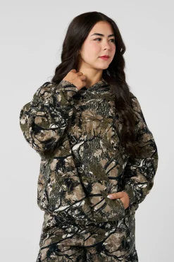 W5168 - Camo Bling Hoodie