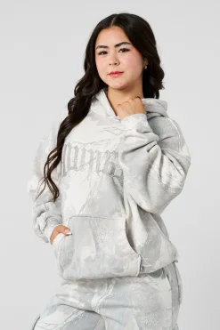 W5168 - Camo Bling Hoodie