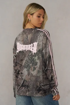 W4302 - Camo Longsleeve Jersey