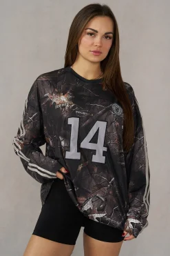 W4302 - Camo Longsleeve Jersey