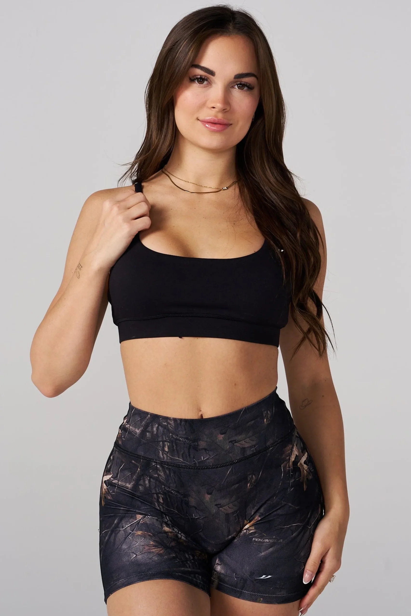W3161 - Camo Urban Sports Bra