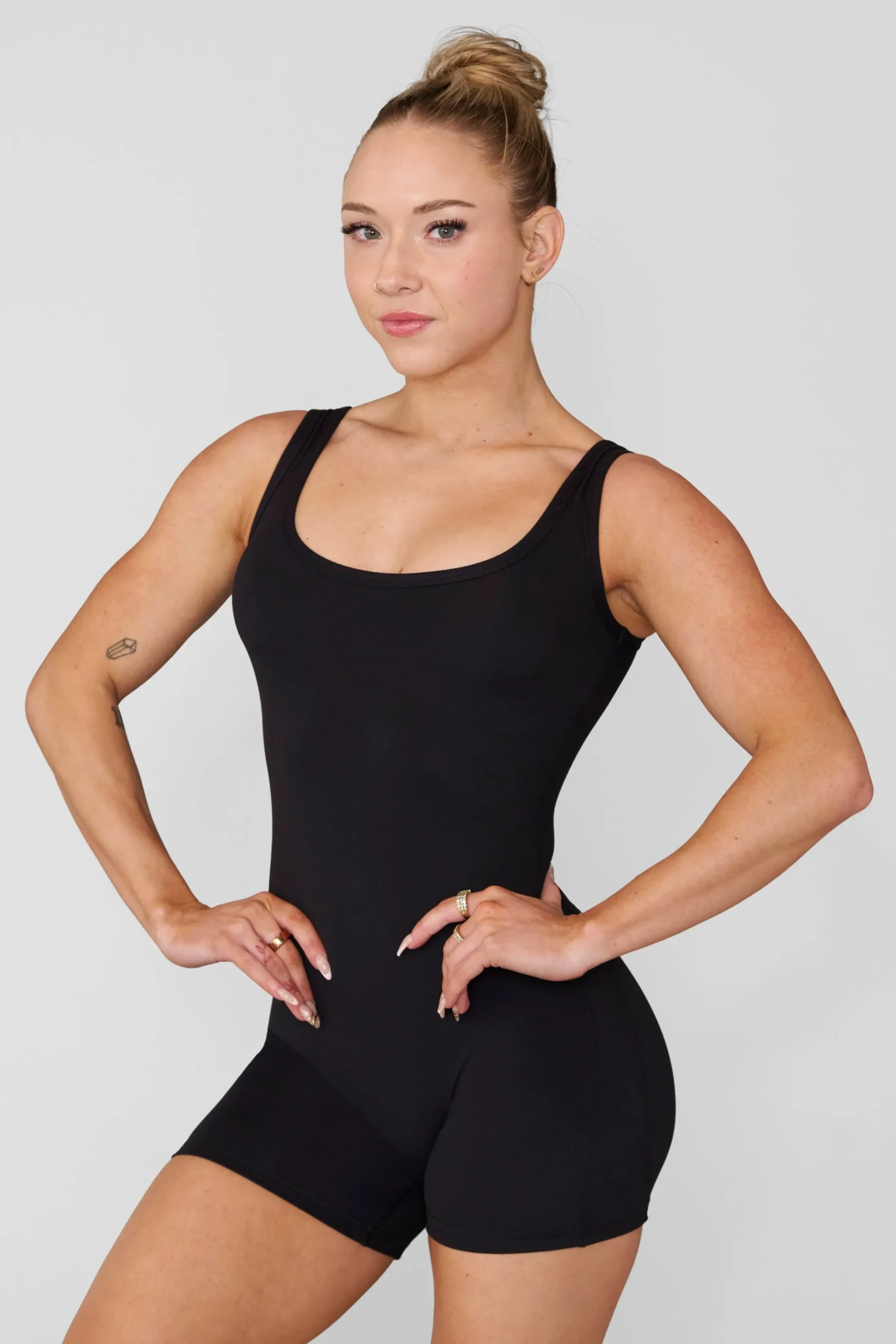 W354 Clean Girl Romper