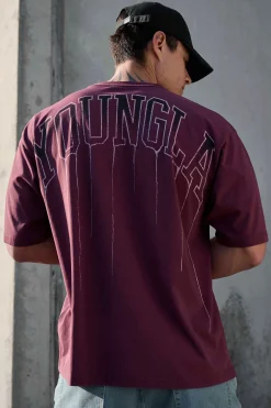 W428 - Drip Oversized Tee