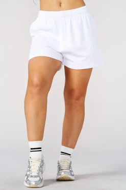 W1082 - Emblem Embossed Shorts