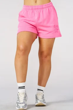 W1082 - Emblem Embossed Shorts