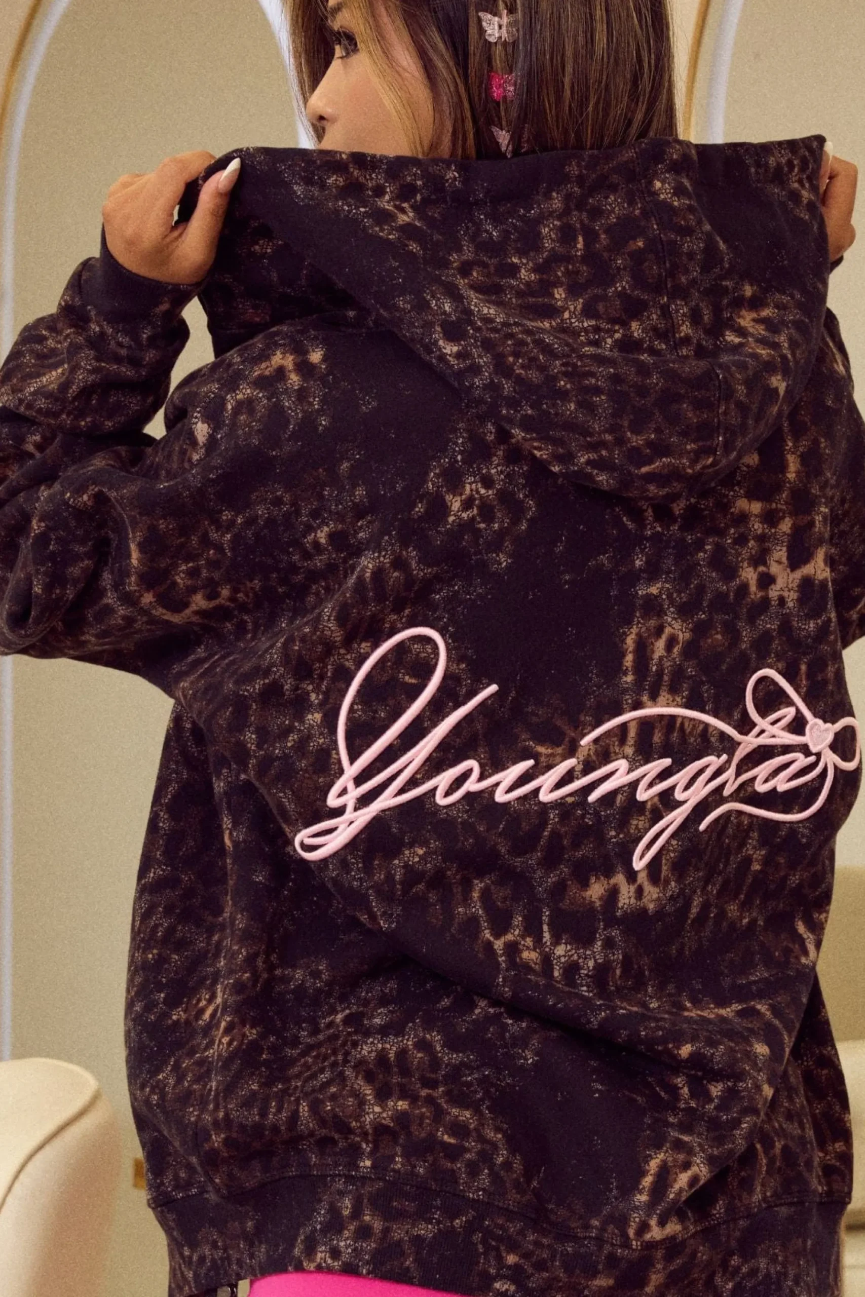 W533 Flashback Zip Hoodie