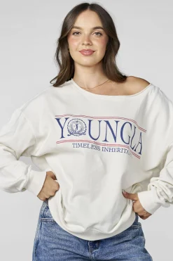 W5158 - Off-shoulder Pullover