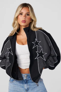 W565 Old School Windbreaker