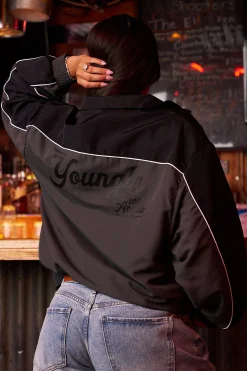 W565 Old School Windbreaker