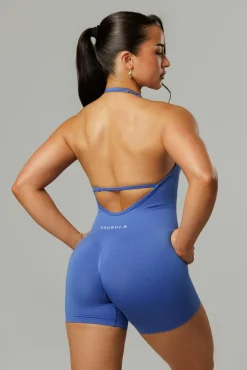 W7007 Pulse Seamless Halter Romper