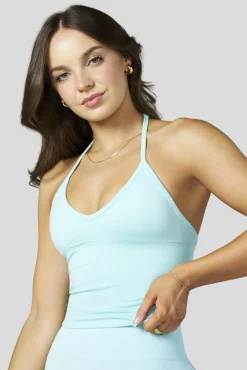 W4347 Pulse Seamless Halter Tank