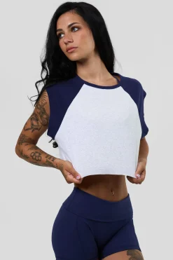W4306 - Raglan Cutoff