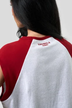 W4306 - Raglan Cutoff