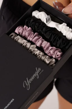 W624 Satin Scrunchies