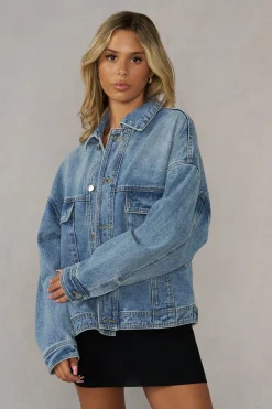 W5165 - Selena Denim Jacket